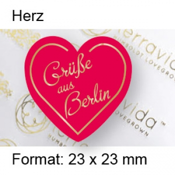 Preview: Prestige Etikett "Herz klein" Preview: Prestige Etikett "Herz klein"