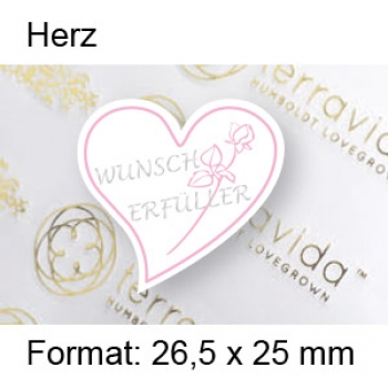 Preview: Prestige Etikett "Herz klein trendy" Preview: Prestige Etikett "Herz klein trendy"