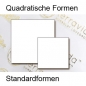 Preview: Prestige Etikett quadratisch (Standardformen)