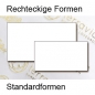 Preview: Prestige Etikett rechteckig (Standardformen)