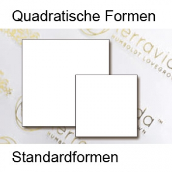 Prestige Etikett quadratisch (Standardformen)