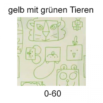 Simple Packet Folie, grün mit grünen Tieren