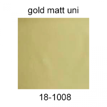 Simple Packet Folie, gold matt uni
