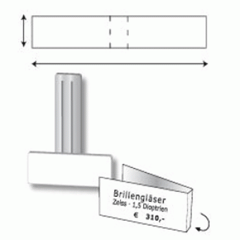 Etiketten für Etikettenträger "SYSTEM"