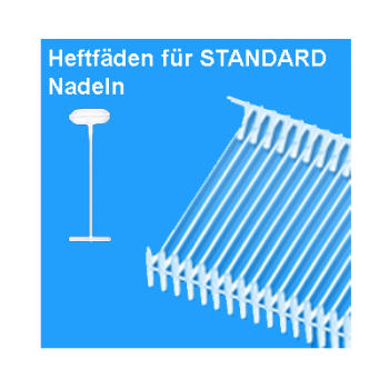 Heftfäden für Anheftpistolen mit STANDARD-Nadel