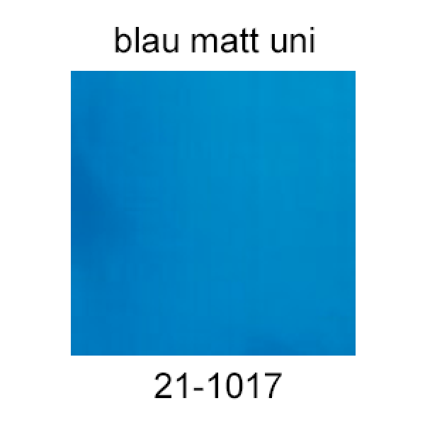 Simple Packet Folie, blau matt uni