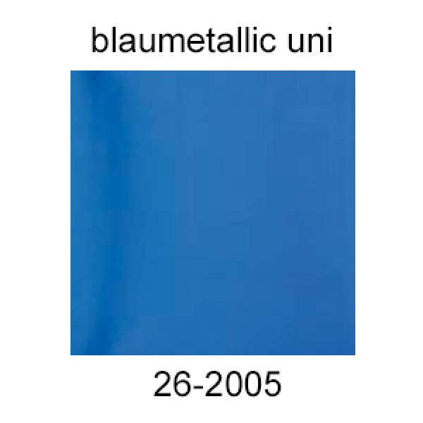 Simple Packet Folie, blaumetallic uni