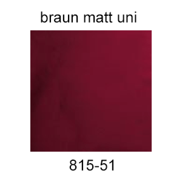 Simple Packet Folie, braun matt uni