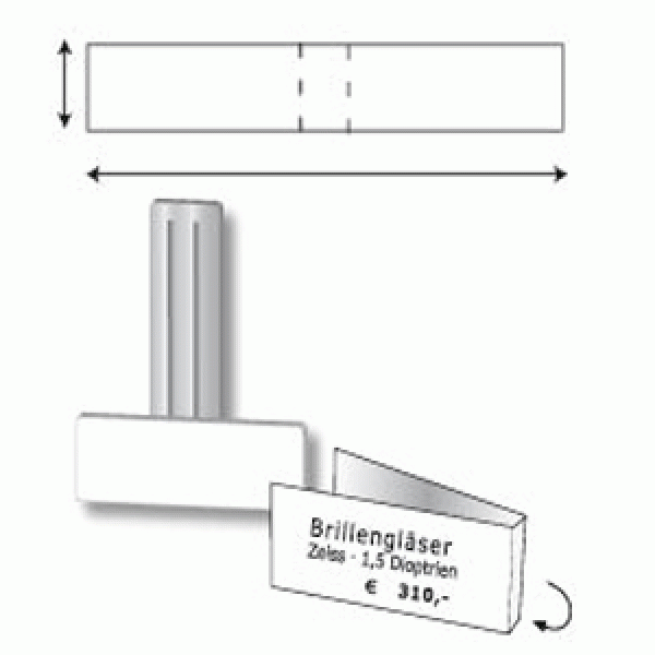 Etiketten für Etikettenträger "SYSTEM"