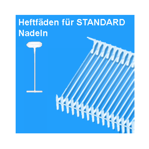 Heftfäden für Anheftpistolen mit STANDARD-Nadel