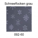 Simple Packet Folie, Schneeflocken grau